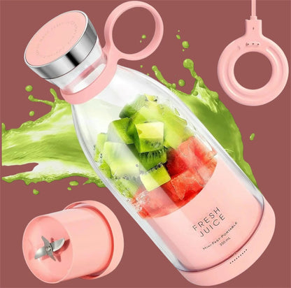 Gourde Mixeur Portable – Jus & Smoothies en 30 Secondes