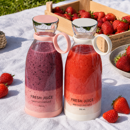 Gourde Mixeur Portable – Jus & Smoothies en 30 Secondes